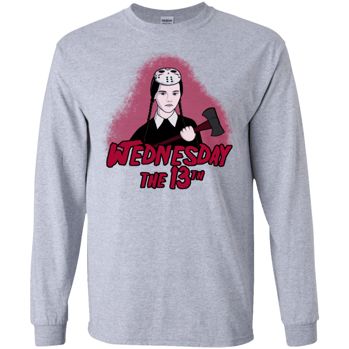 T-Shirts Sport Grey / S Wednesday The 13th Men's Long Sleeve T-Shirt
