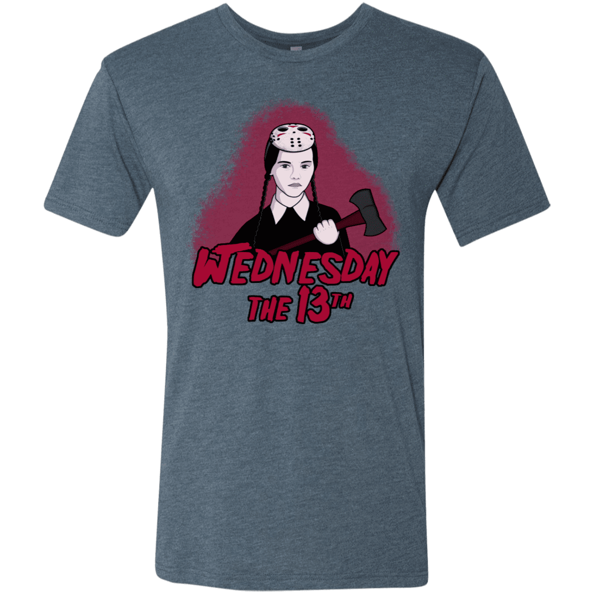 T-Shirts Indigo / S Wednesday The 13th Men's Triblend T-Shirt