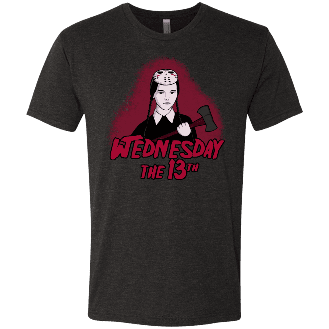 T-Shirts Vintage Black / S Wednesday The 13th Men's Triblend T-Shirt