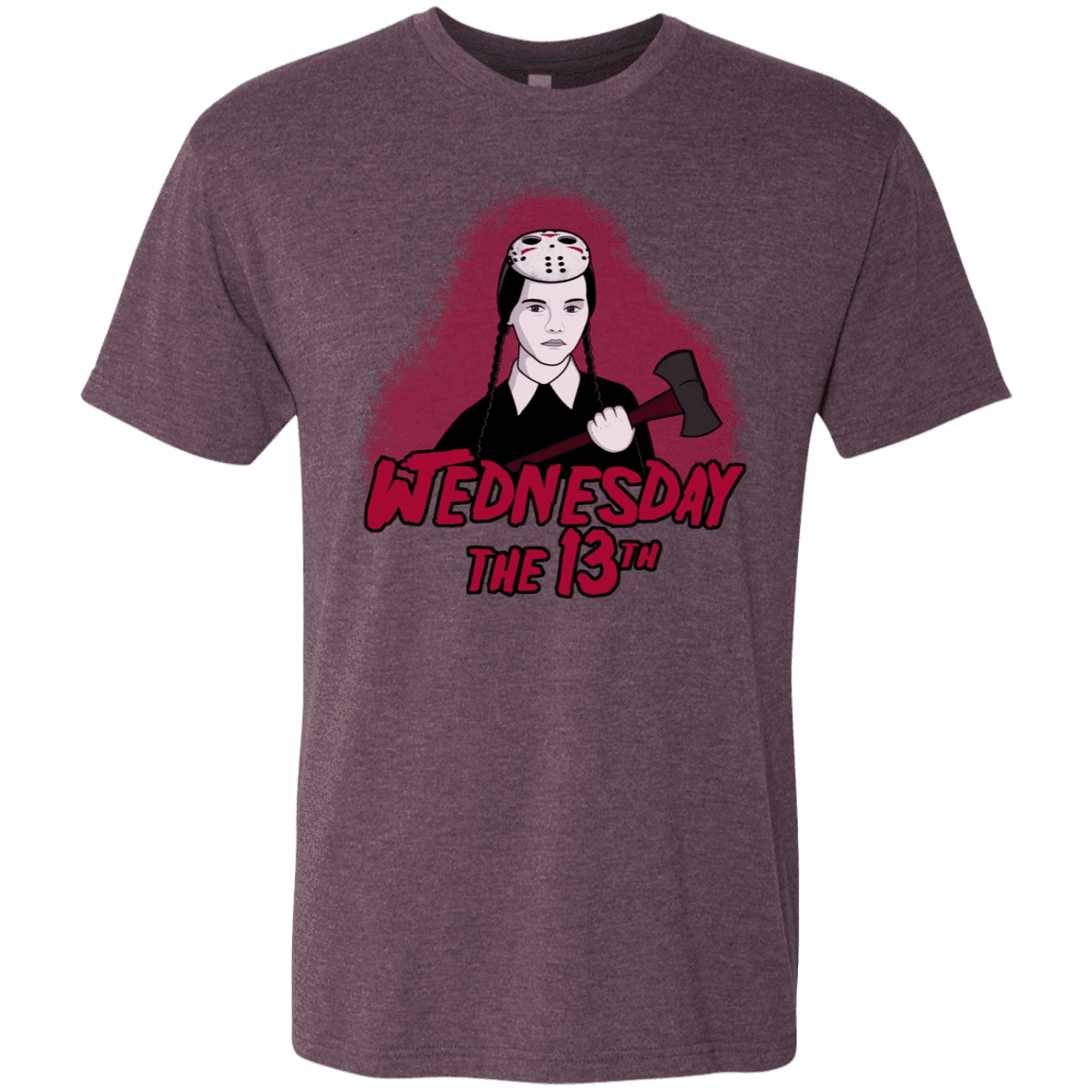 T-Shirts Vintage Purple / S Wednesday The 13th Men's Triblend T-Shirt