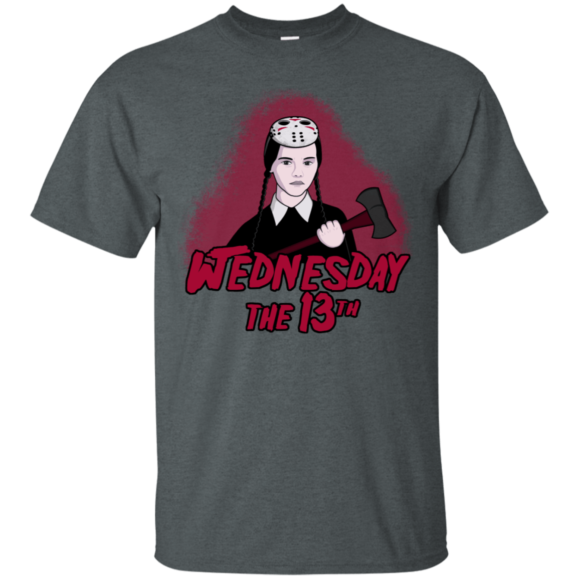 T-Shirts Dark Heather / S Wednesday The 13th T-Shirt