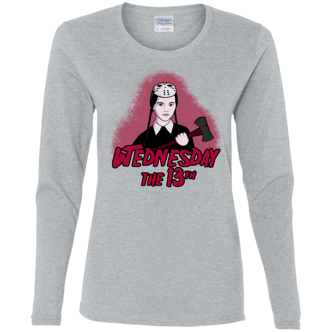 T-Shirts Sport Grey / S Wednesday The 13th Women's Long Sleeve T-Shirt