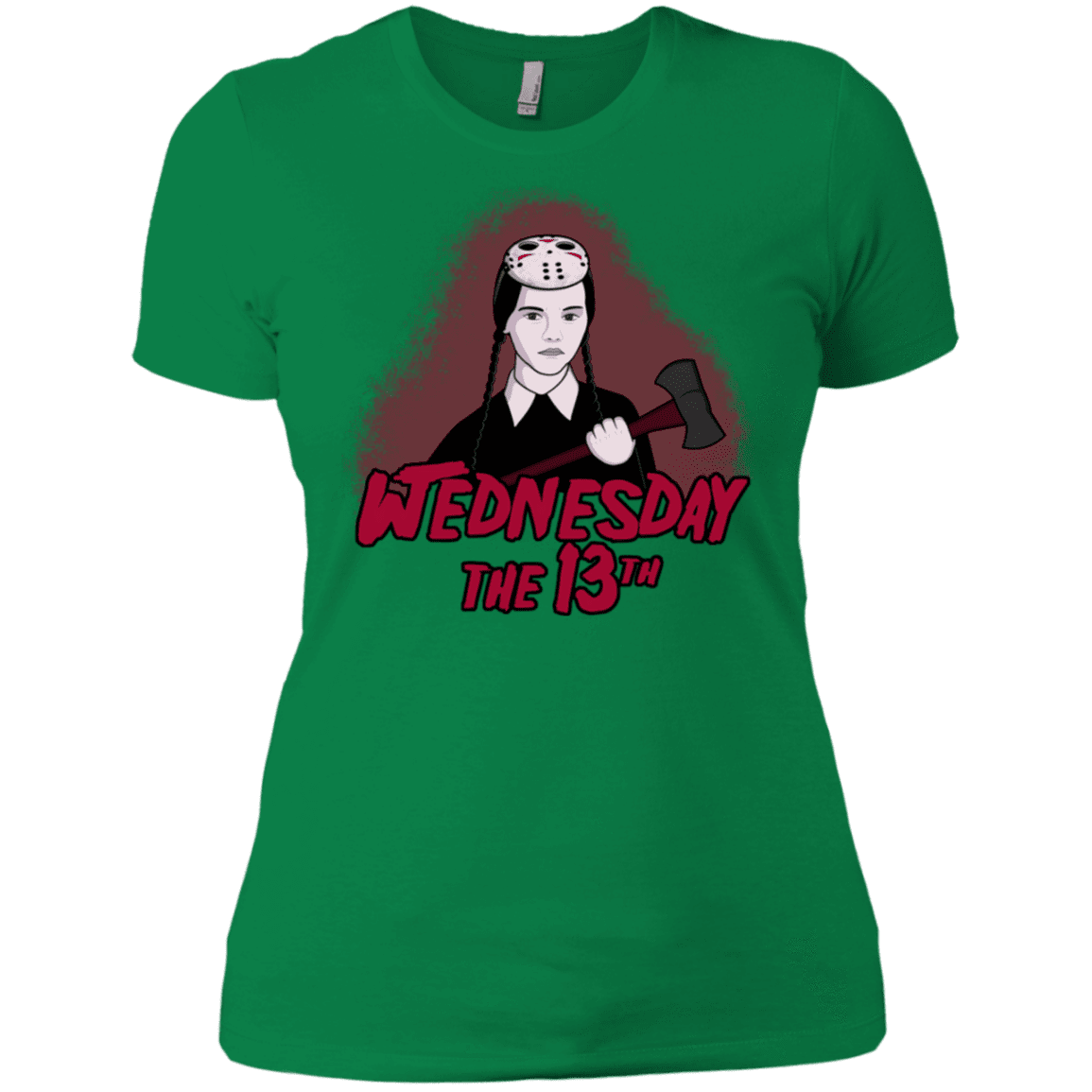 T-Shirts Kelly Green / X-Small Wednesday The 13th Women's Premium T-Shirt
