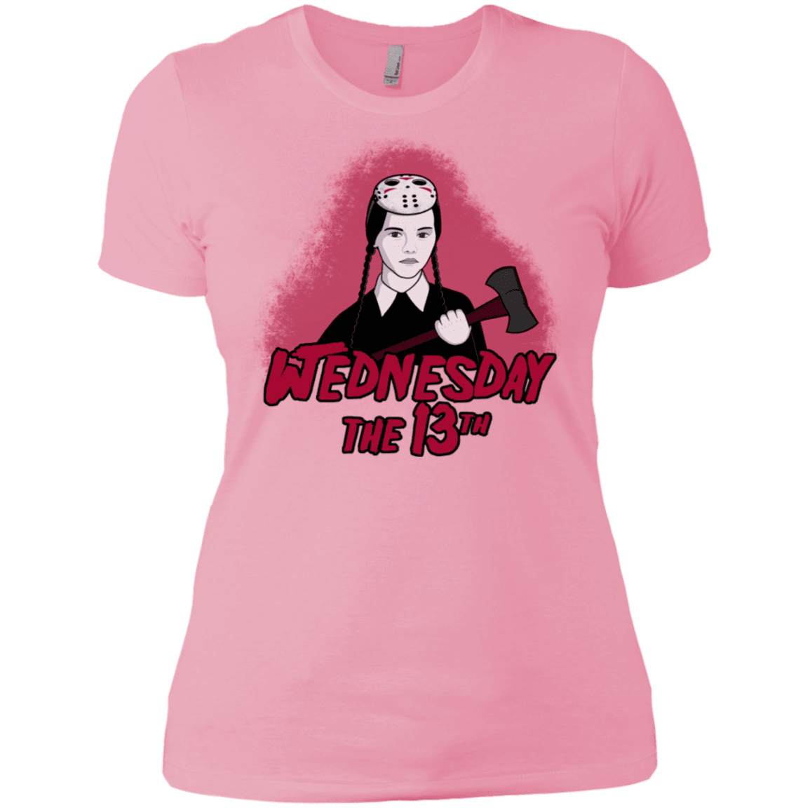 T-Shirts Light Pink / X-Small Wednesday The 13th Women's Premium T-Shirt