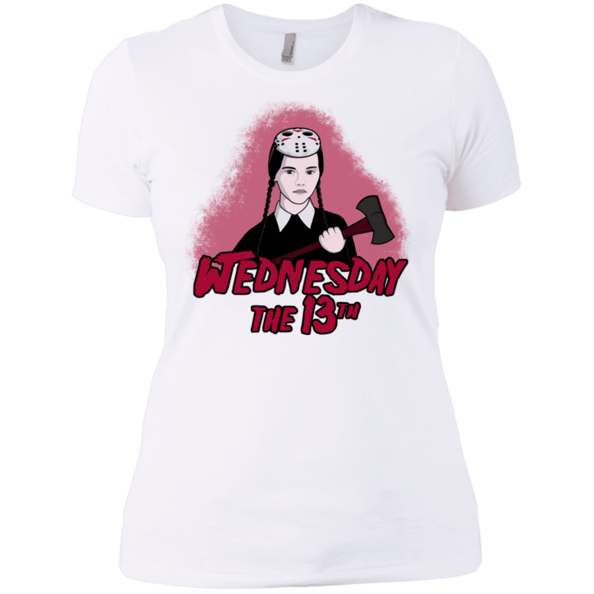 T-Shirts White / X-Small Wednesday The 13th Women's Premium T-Shirt