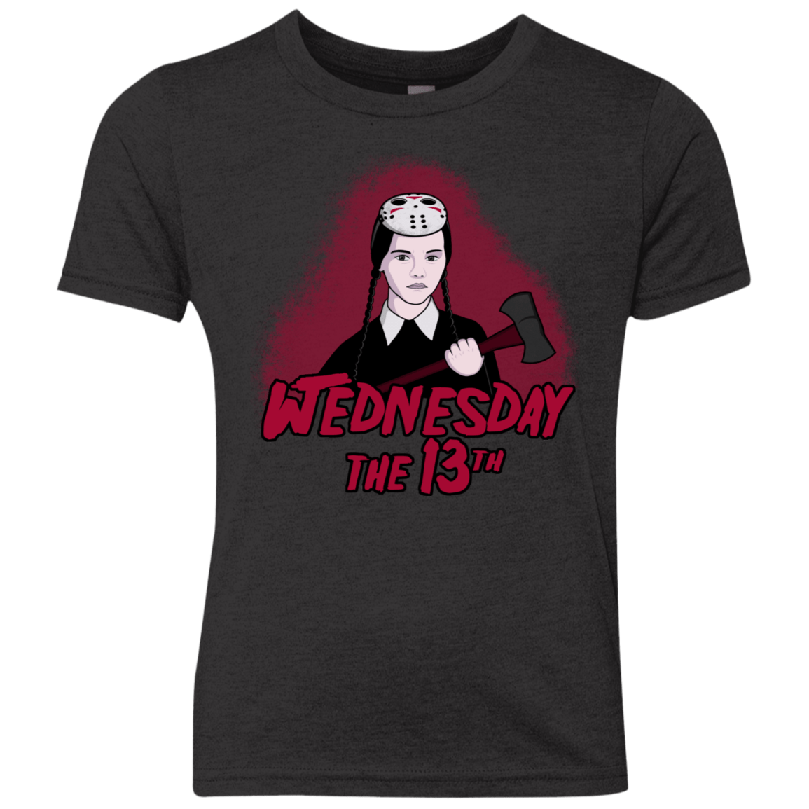 T-Shirts Vintage Black / YXS Wednesday The 13th Youth Triblend T-Shirt