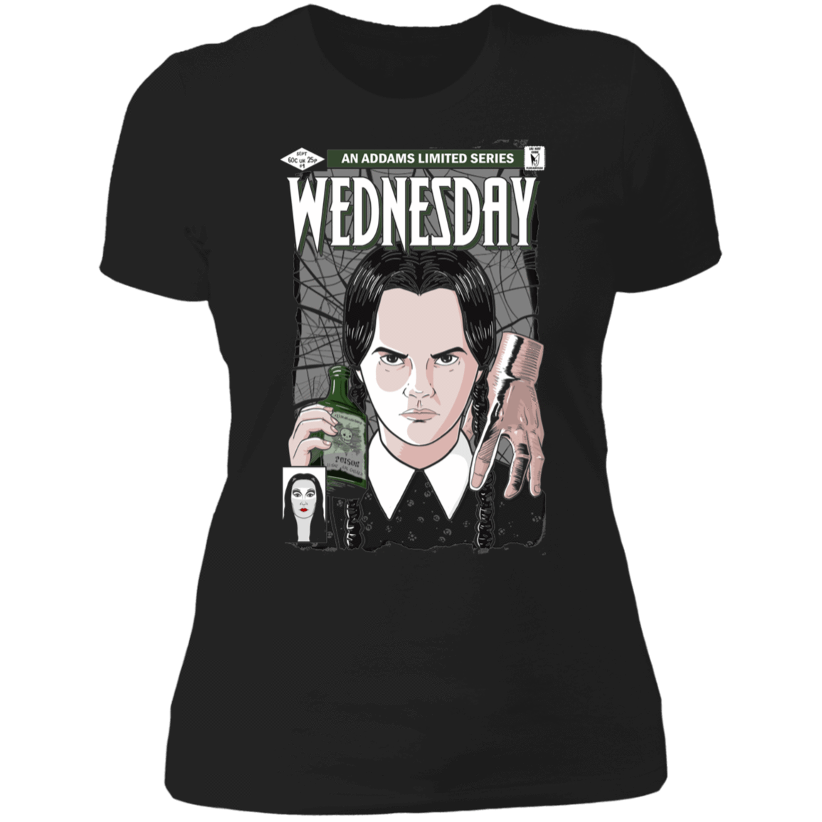 T-Shirts Black / X-Small Wednesday Women's Premium T-Shirt