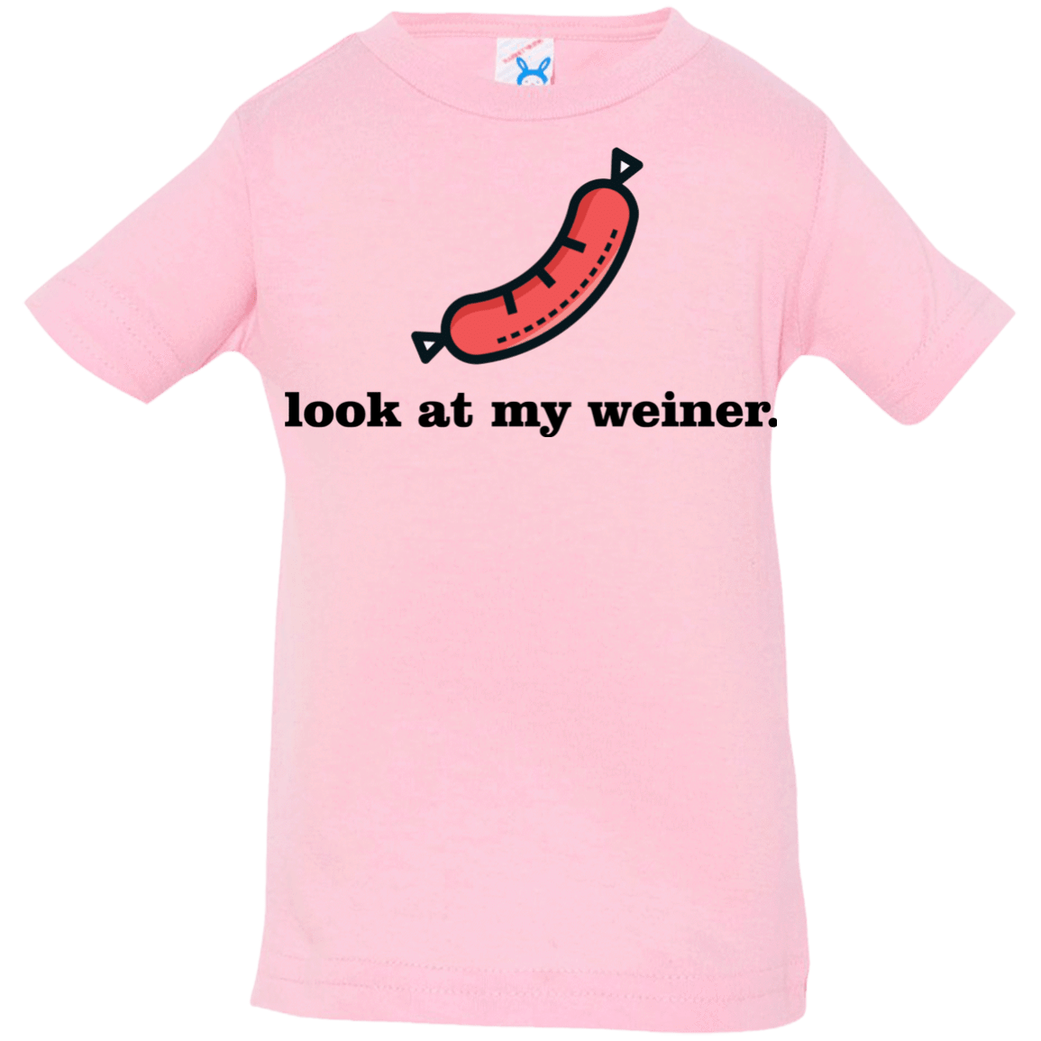 T-Shirts Pink / 6 Months Weiner Infant Premium T-Shirt