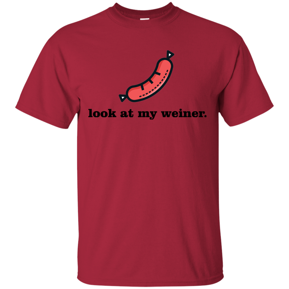 T-Shirts Cardinal / Small Weiner T-Shirt