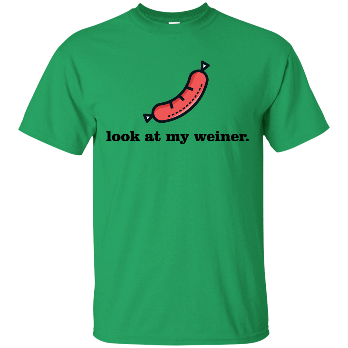 T-Shirts Irish Green / Small Weiner T-Shirt
