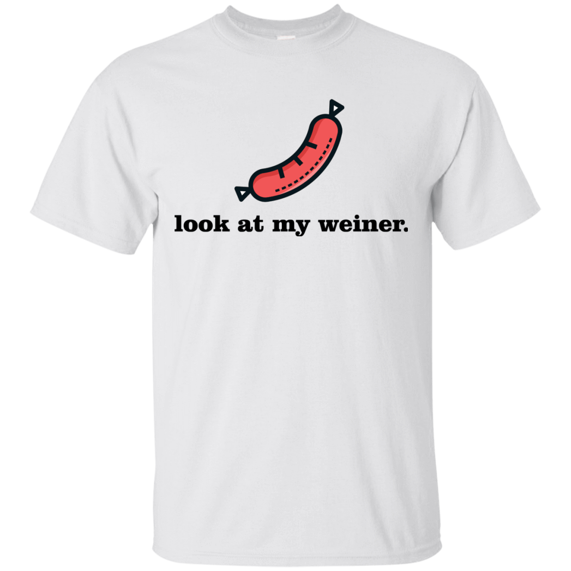 T-Shirts White / Small Weiner T-Shirt