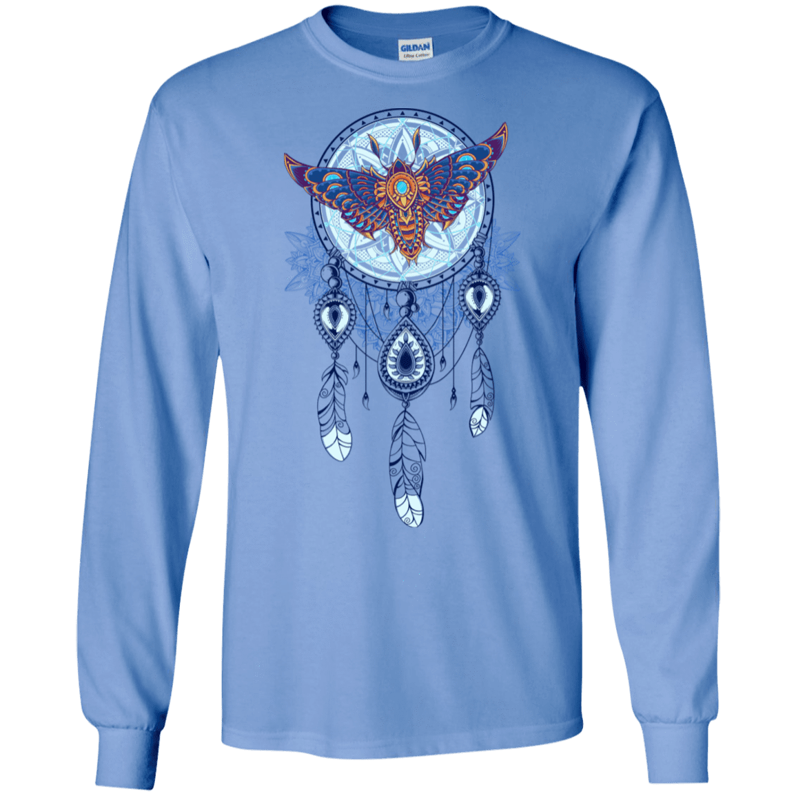 T-Shirts Carolina Blue / S Weird Dreams Men's Long Sleeve T-Shirt