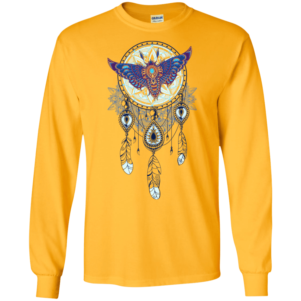 T-Shirts Gold / S Weird Dreams Men's Long Sleeve T-Shirt