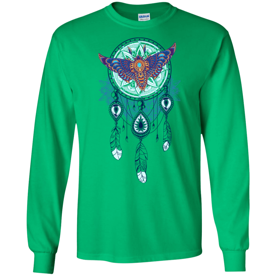 T-Shirts Irish Green / S Weird Dreams Men's Long Sleeve T-Shirt