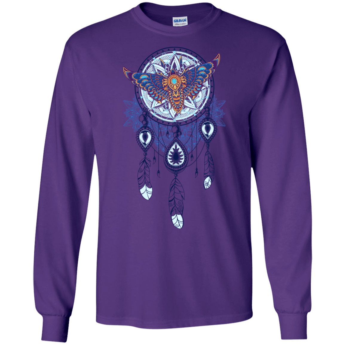 T-Shirts Purple / S Weird Dreams Men's Long Sleeve T-Shirt
