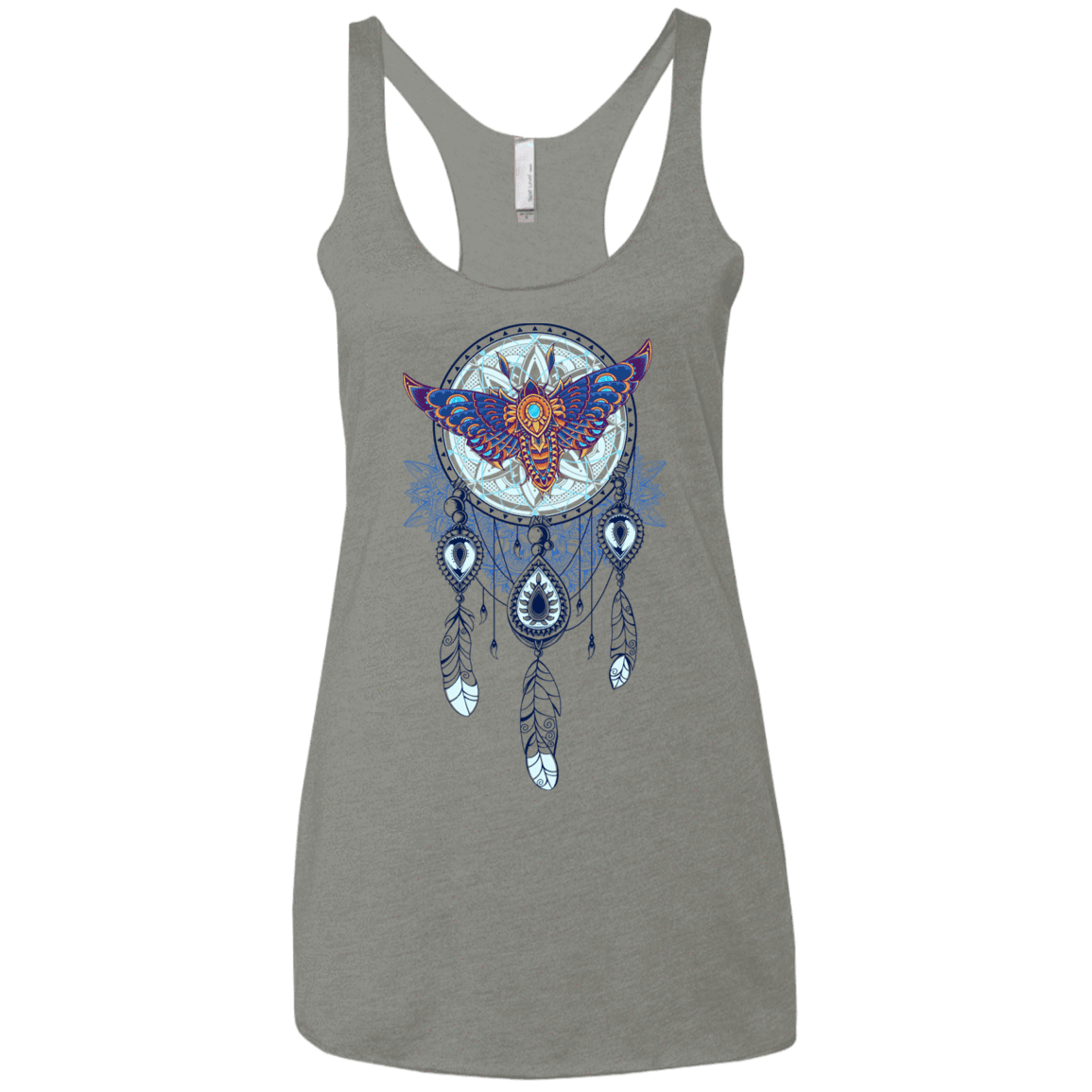 T-Shirts Venetian Grey / X-Small Weird Dreams Women's Triblend Racerback Tank