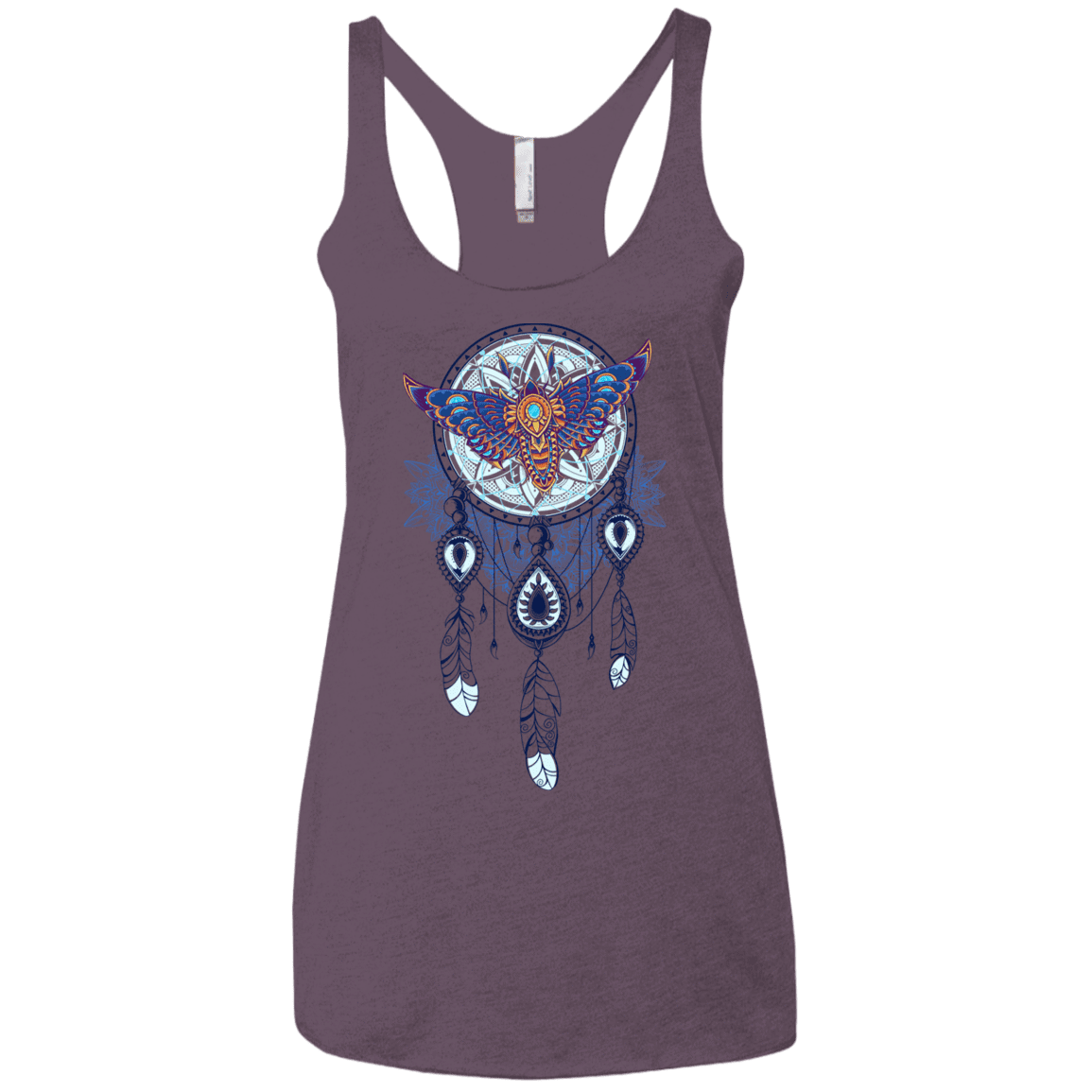 T-Shirts Vintage Purple / X-Small Weird Dreams Women's Triblend Racerback Tank