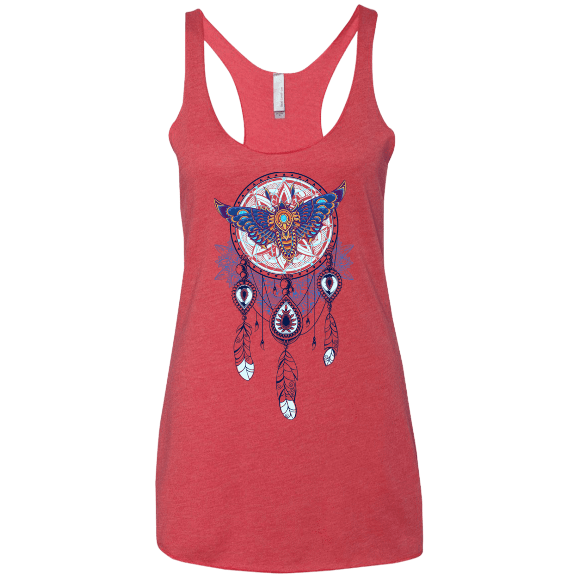 T-Shirts Vintage Red / X-Small Weird Dreams Women's Triblend Racerback Tank