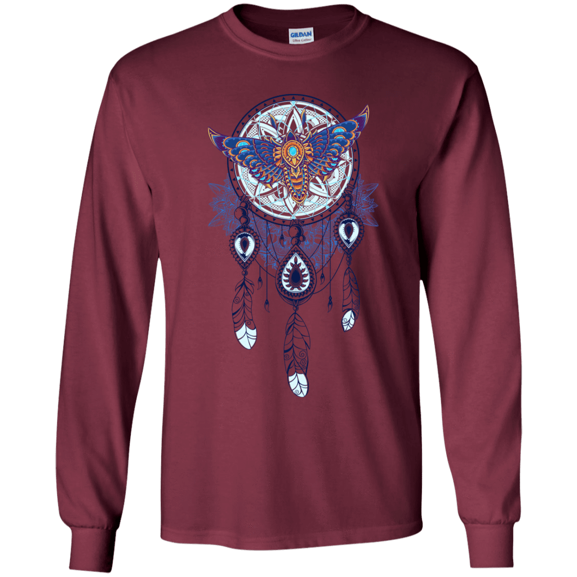 T-Shirts Maroon / YS Weird Dreams Youth Long Sleeve T-Shirt