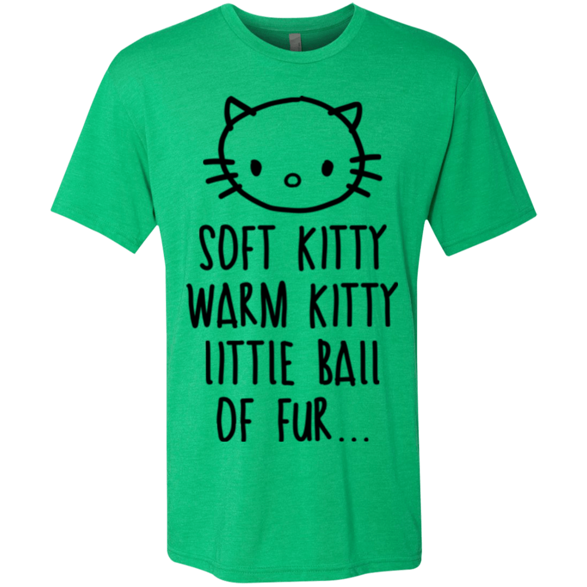 T-Shirts Envy / Small Weird Kitty Men's Triblend T-Shirt
