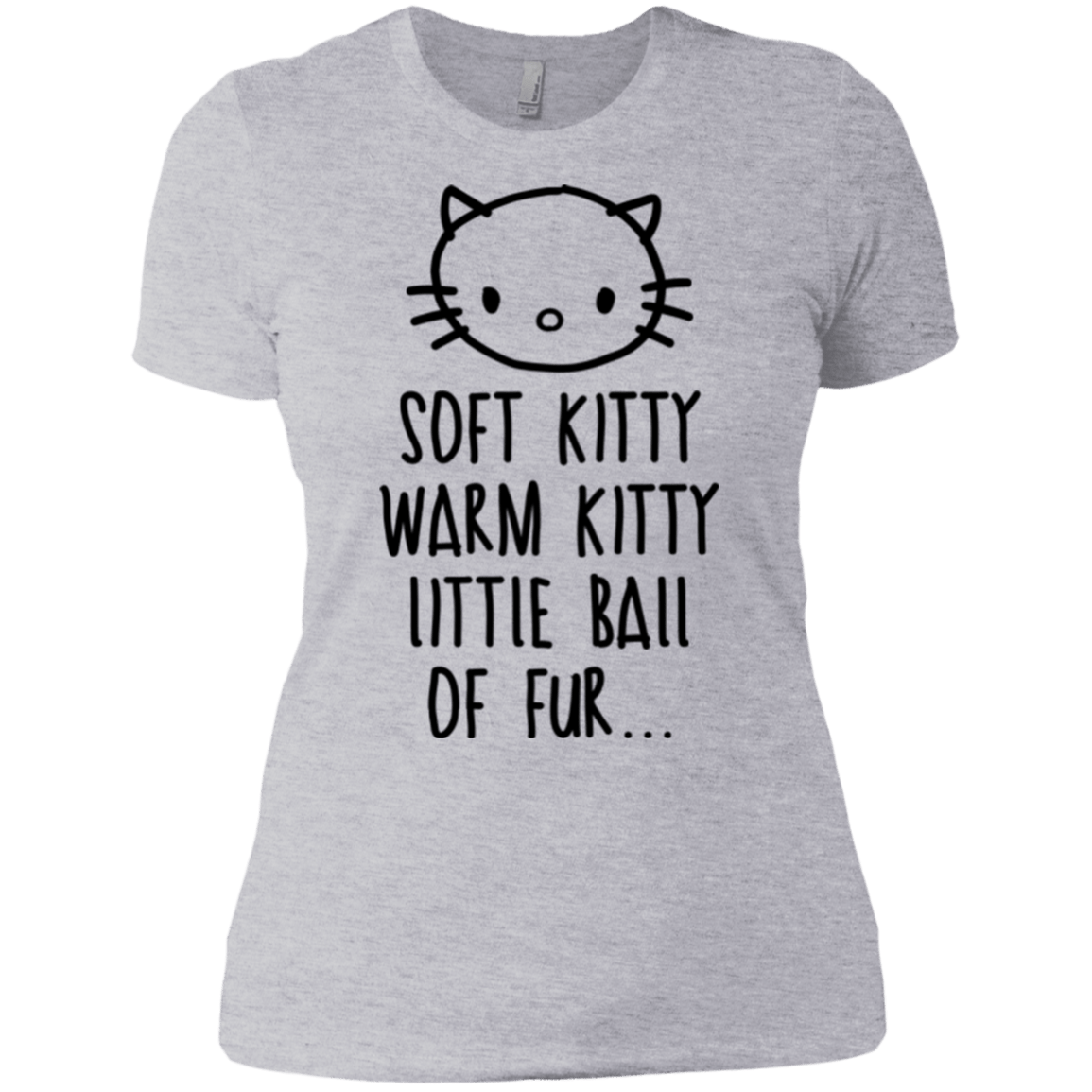 T-Shirts Heather Grey / X-Small Weird Kitty Women's Premium T-Shirt