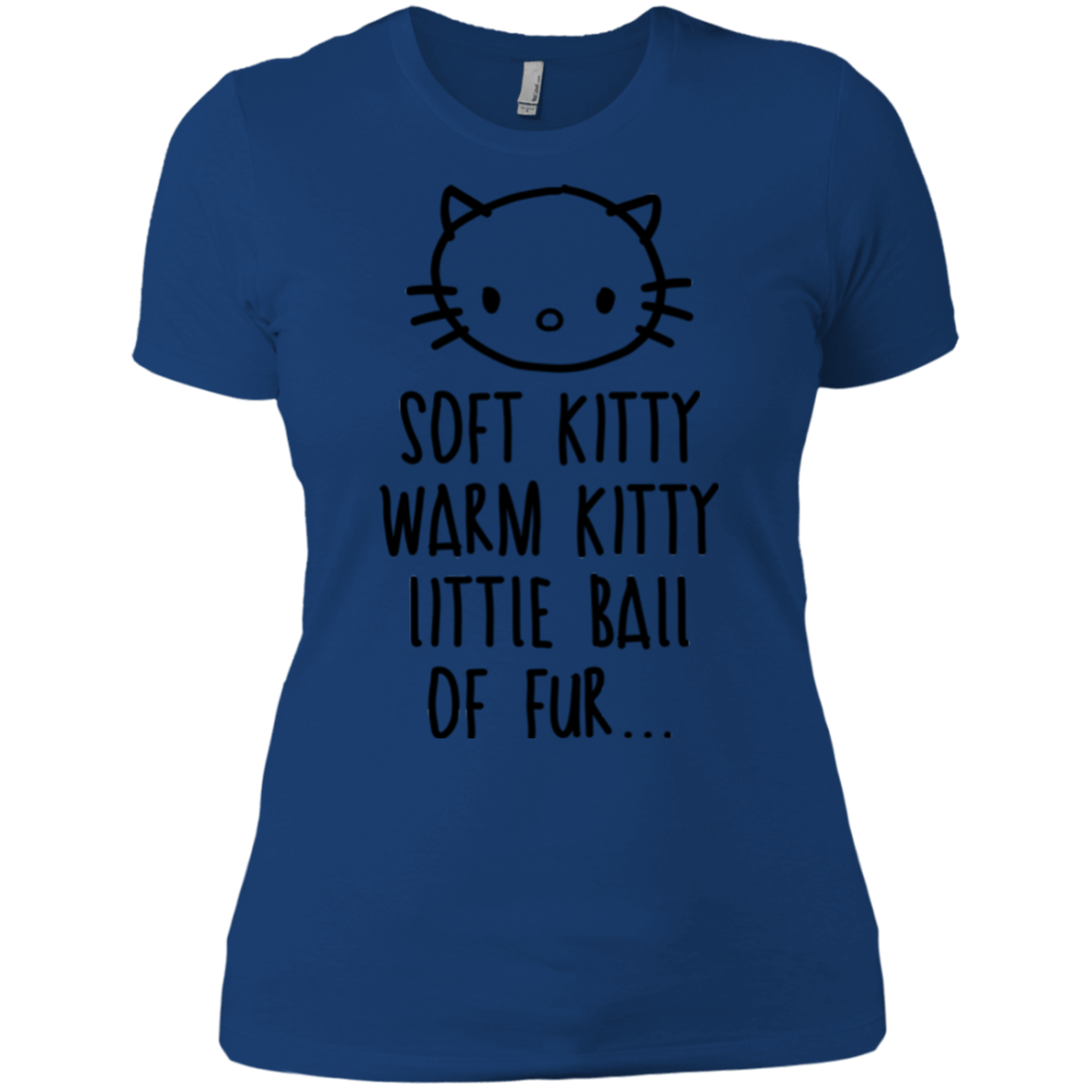 T-Shirts Royal / X-Small Weird Kitty Women's Premium T-Shirt