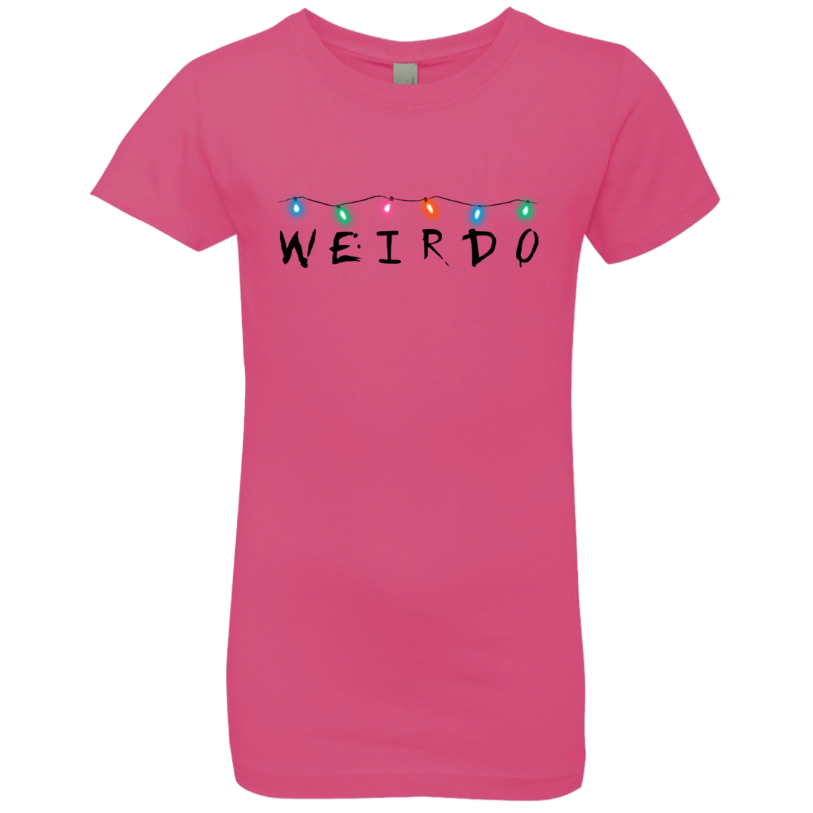 T-Shirts Hot Pink / YXS Weirdo Girls Premium T-Shirt