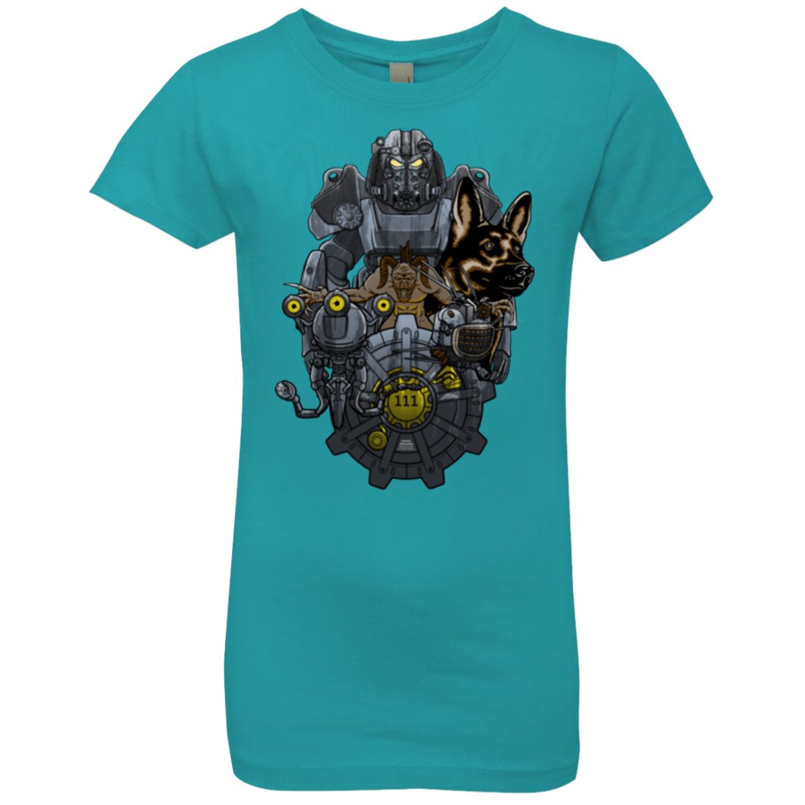 T-Shirts Tahiti Blue / YXS Welcome home Girls Premium T-Shirt