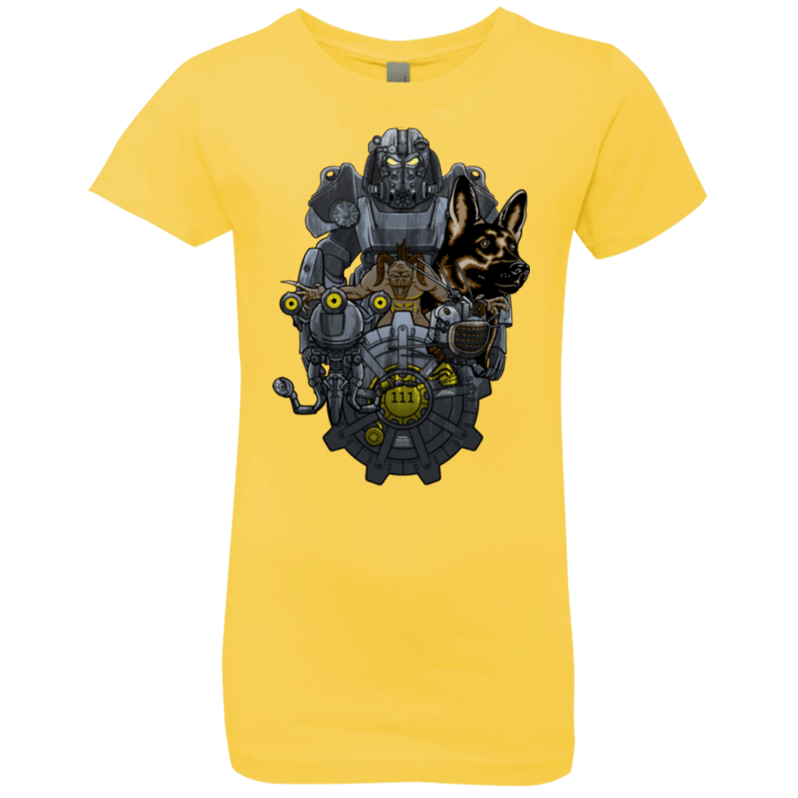 T-Shirts Vibrant Yellow / YXS Welcome home Girls Premium T-Shirt