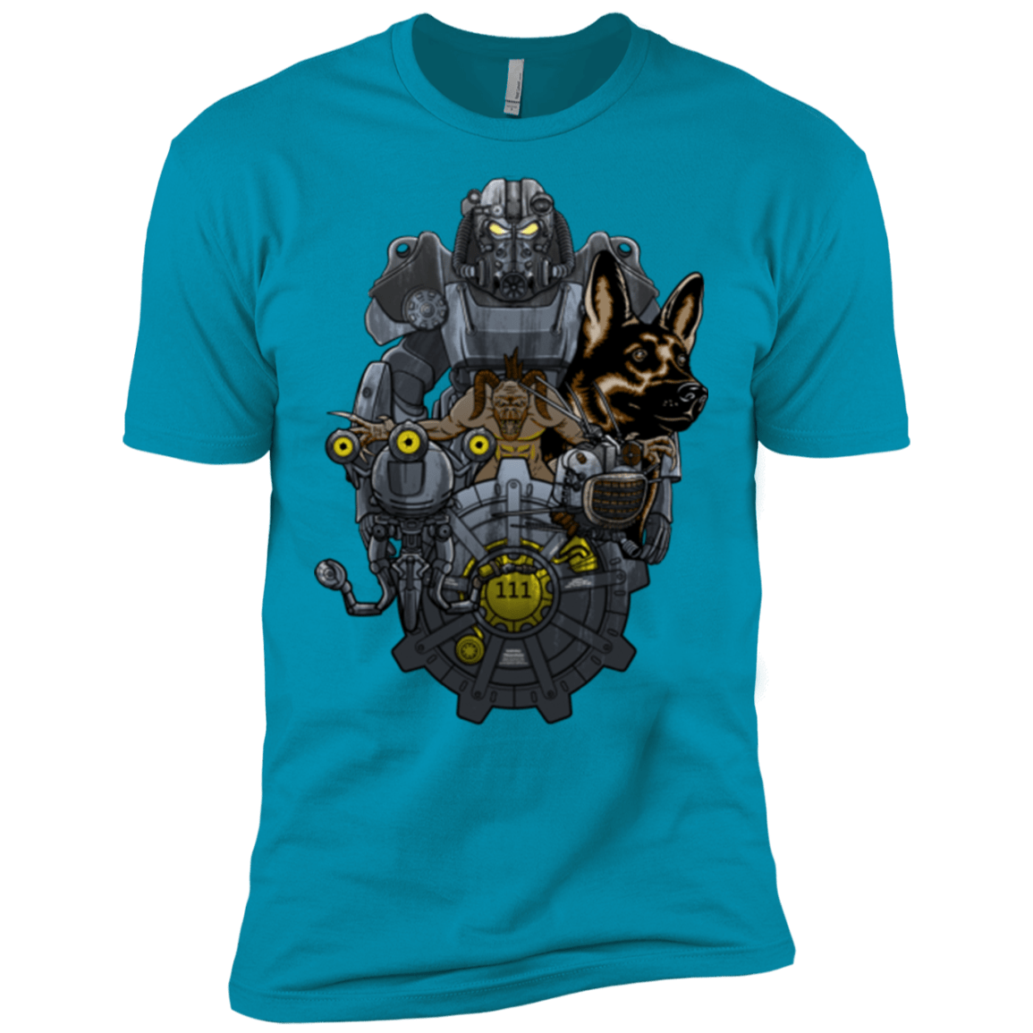 T-Shirts Turquoise / X-Small Welcome home Men's Premium T-Shirt