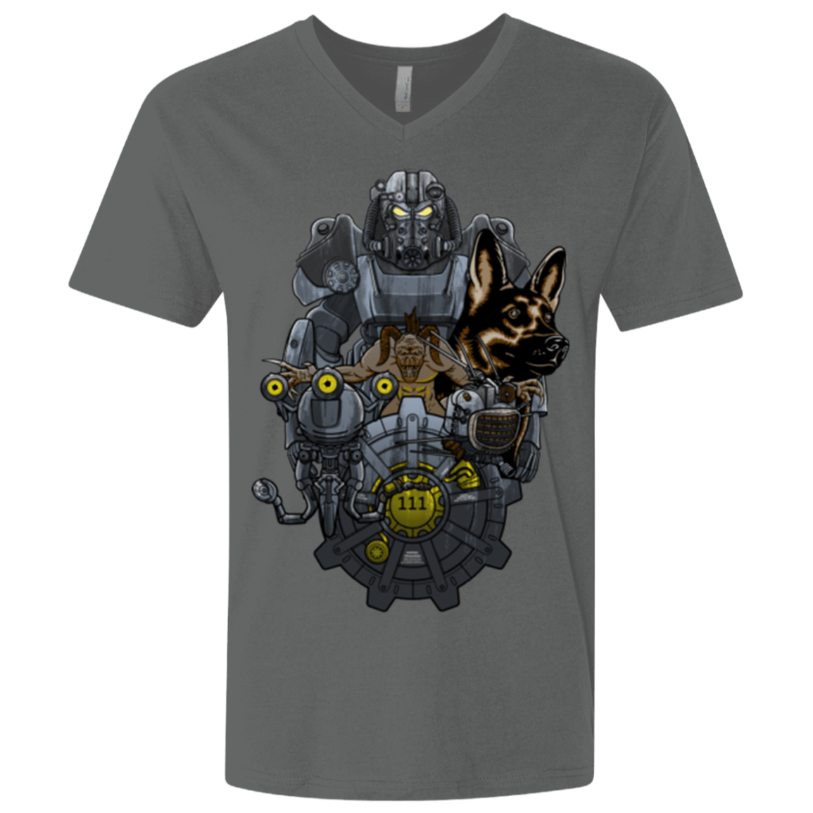 T-Shirts Heavy Metal / X-Small Welcome home Men's Premium V-Neck