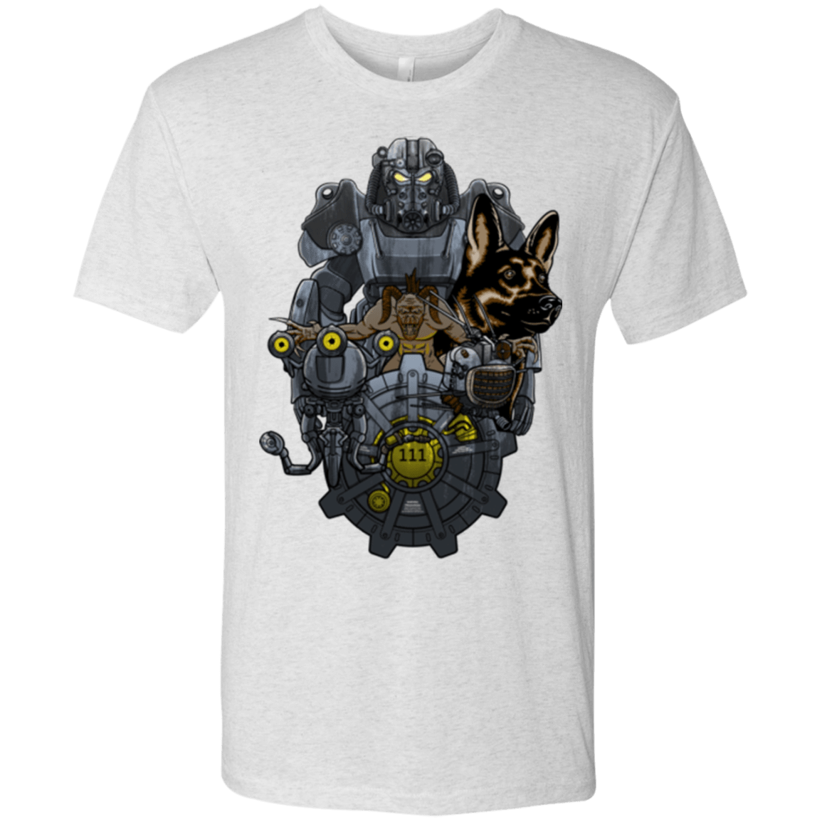 T-Shirts Heather White / Small Welcome home Men's Triblend T-Shirt