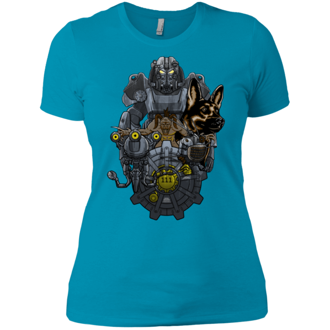 T-Shirts Turquoise / X-Small Welcome home Women's Premium T-Shirt