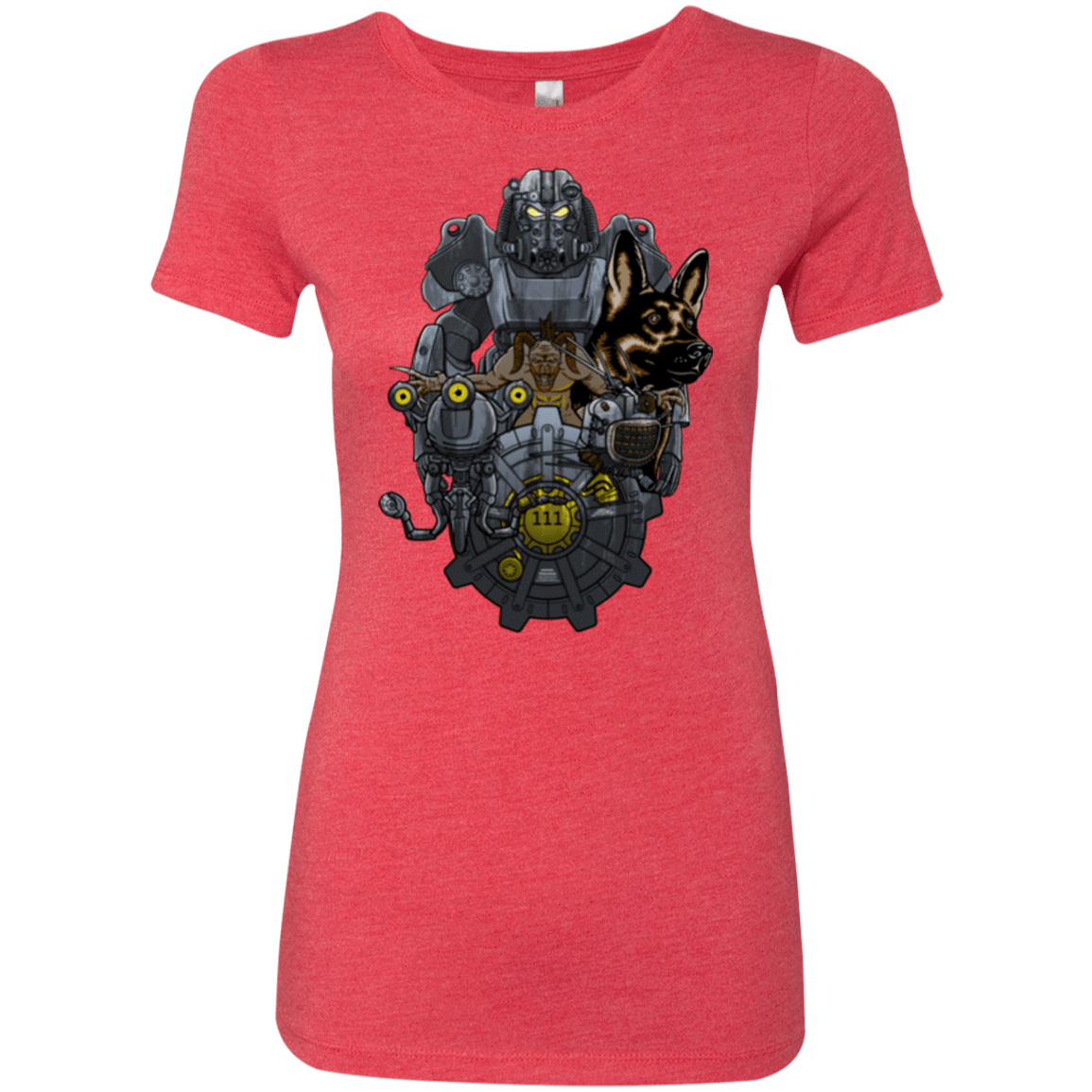 T-Shirts Vintage Red / Small Welcome home Women's Triblend T-Shirt