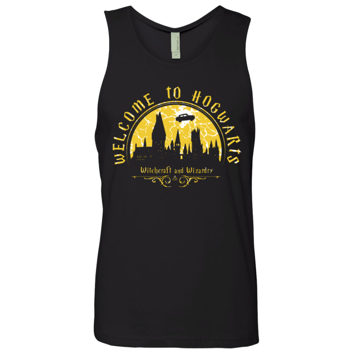 T-Shirts Black / Small Welcome to Hogwarts Men's Premium Tank Top