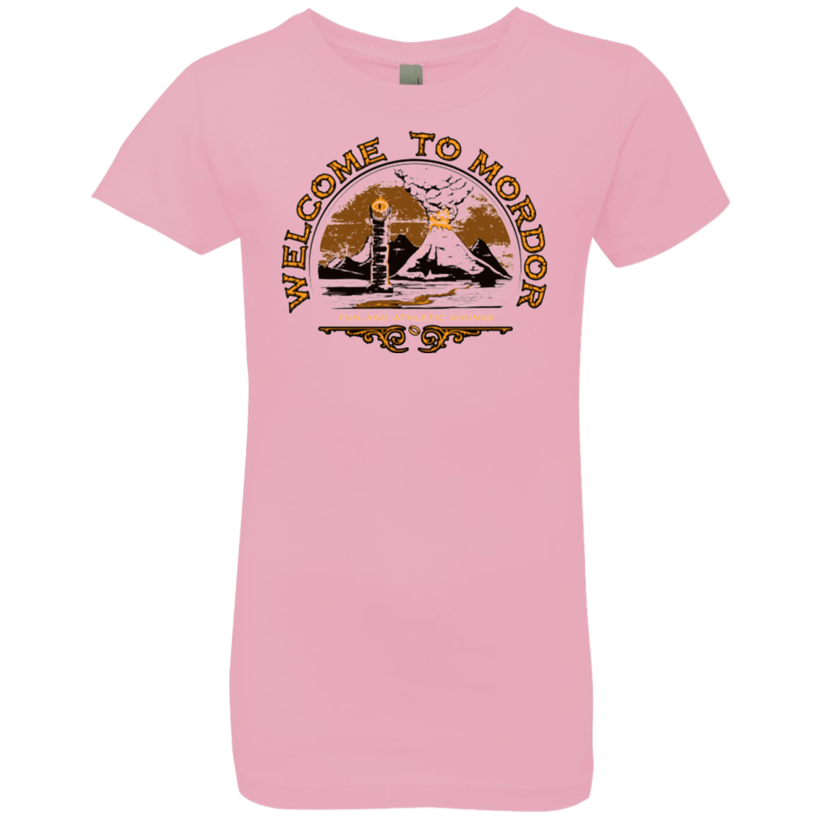 T-Shirts Light Pink / YXS Welcome to Mordor Girls Premium T-Shirt