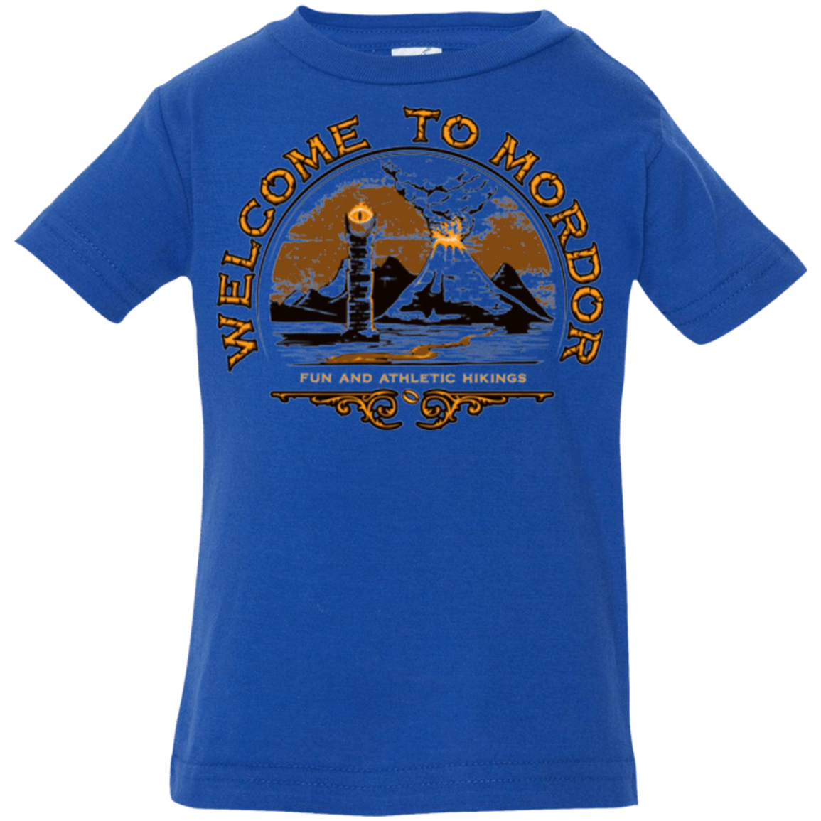 T-Shirts Royal / 6 Months Welcome to Mordor Infant Premium T-Shirt
