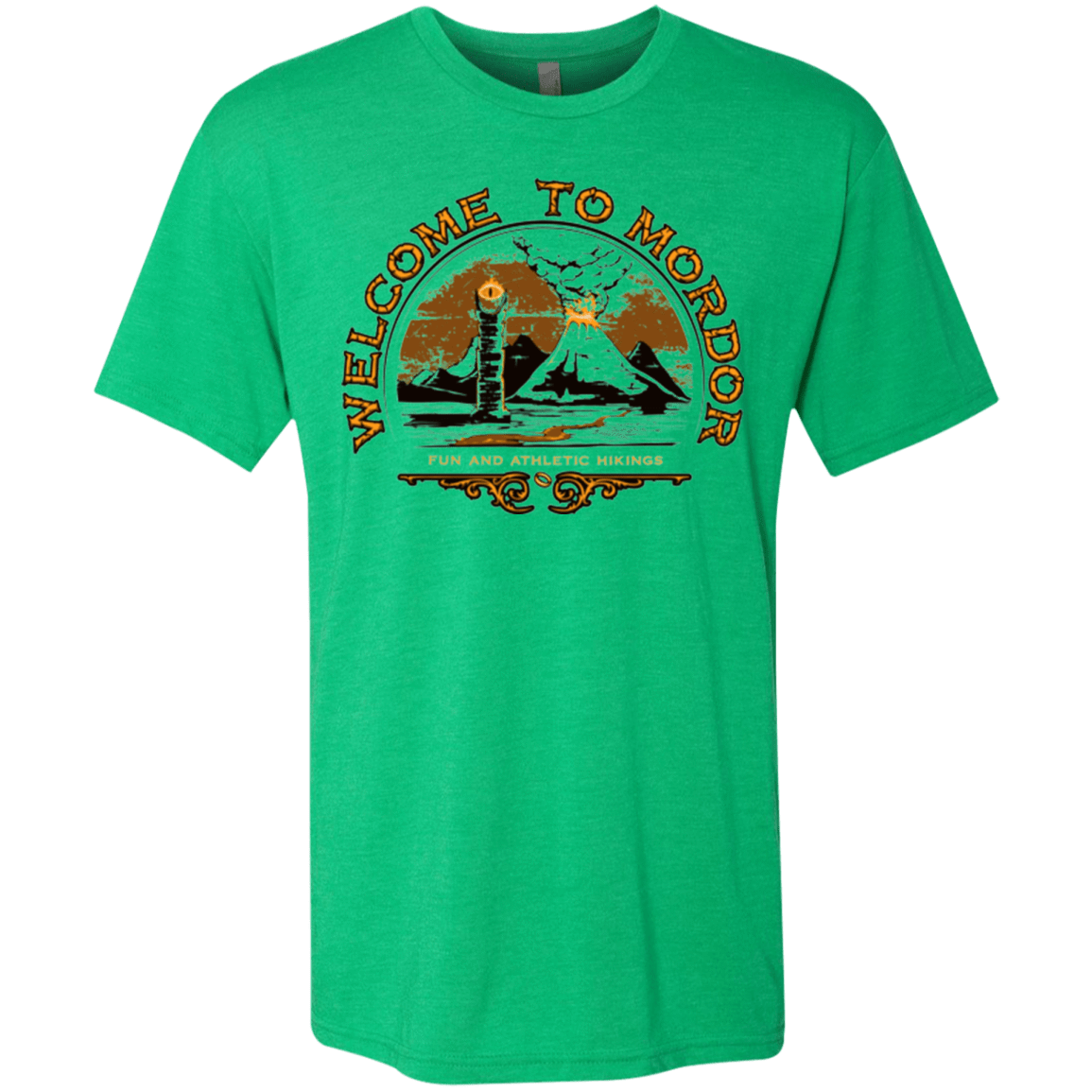 T-Shirts Envy / Small Welcome to Mordor Men's Triblend T-Shirt