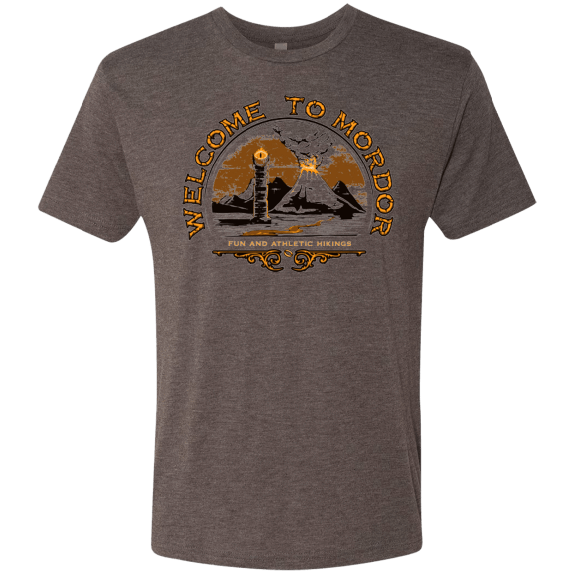 T-Shirts Macchiato / Small Welcome to Mordor Men's Triblend T-Shirt