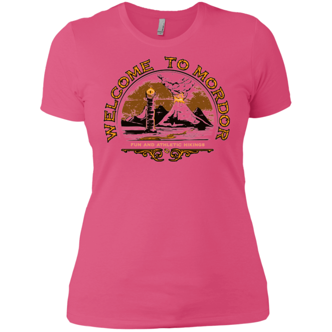 T-Shirts Hot Pink / X-Small Welcome to Mordor Women's Premium T-Shirt