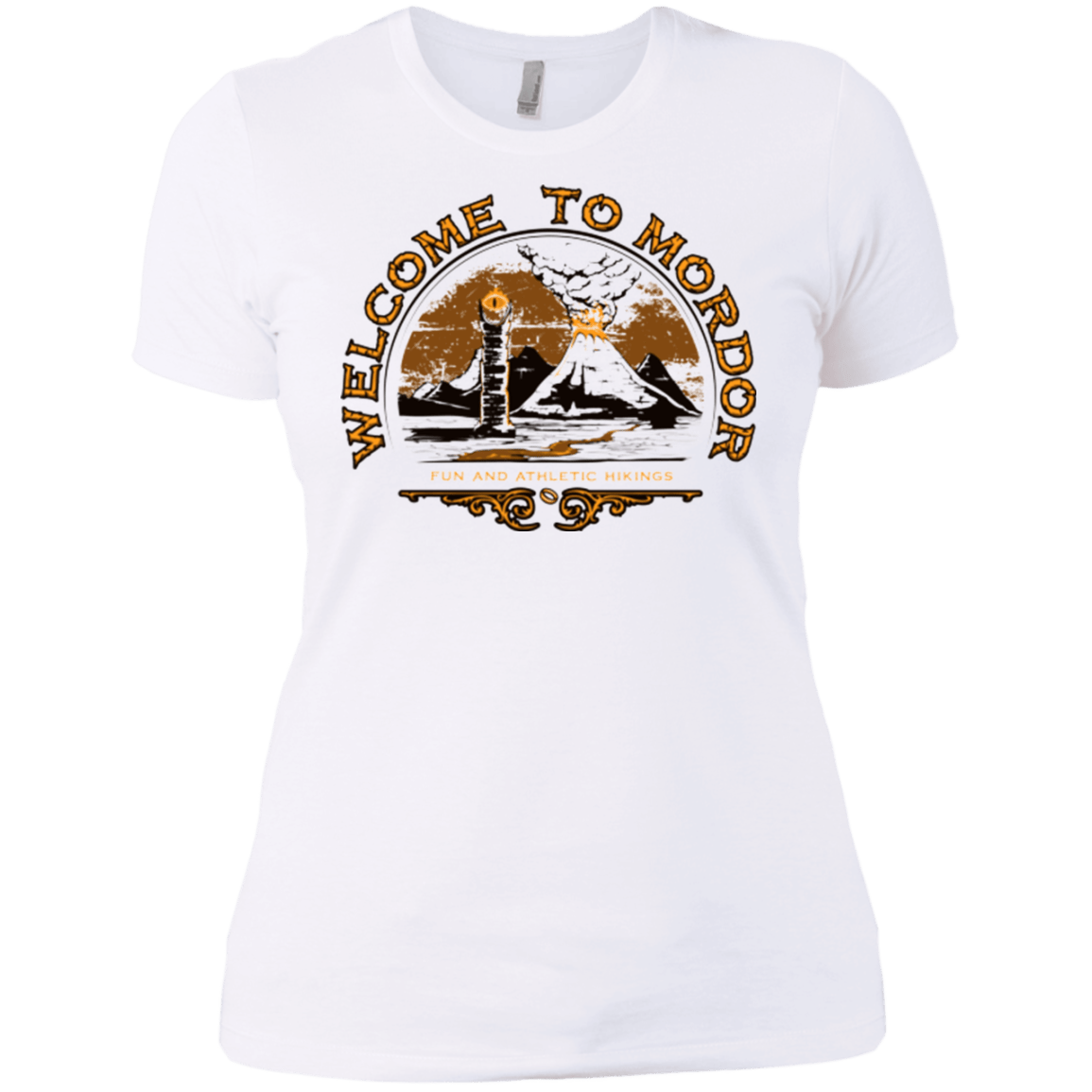 T-Shirts White / X-Small Welcome to Mordor Women's Premium T-Shirt
