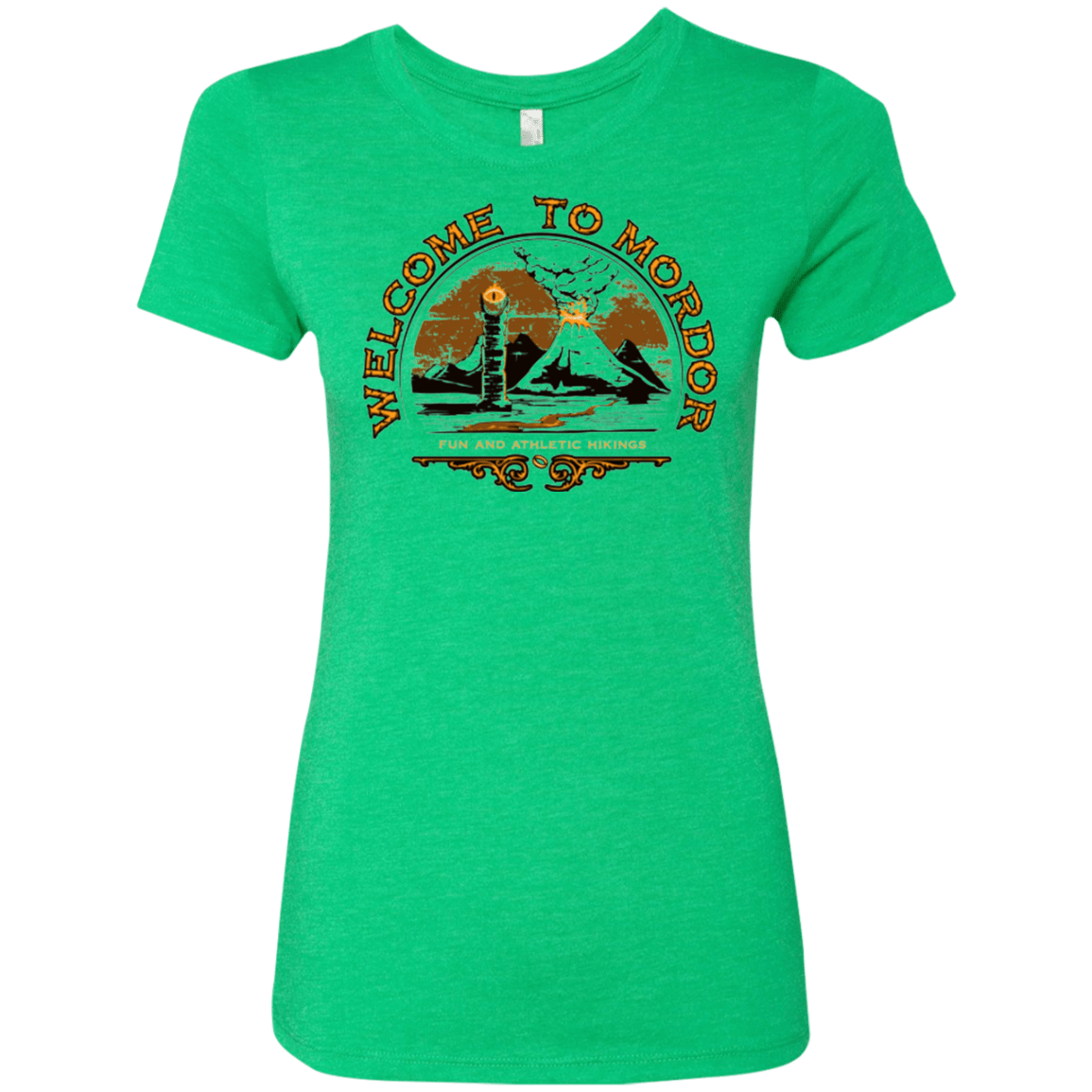 T-Shirts Envy / Small Welcome to Mordor Women's Triblend T-Shirt