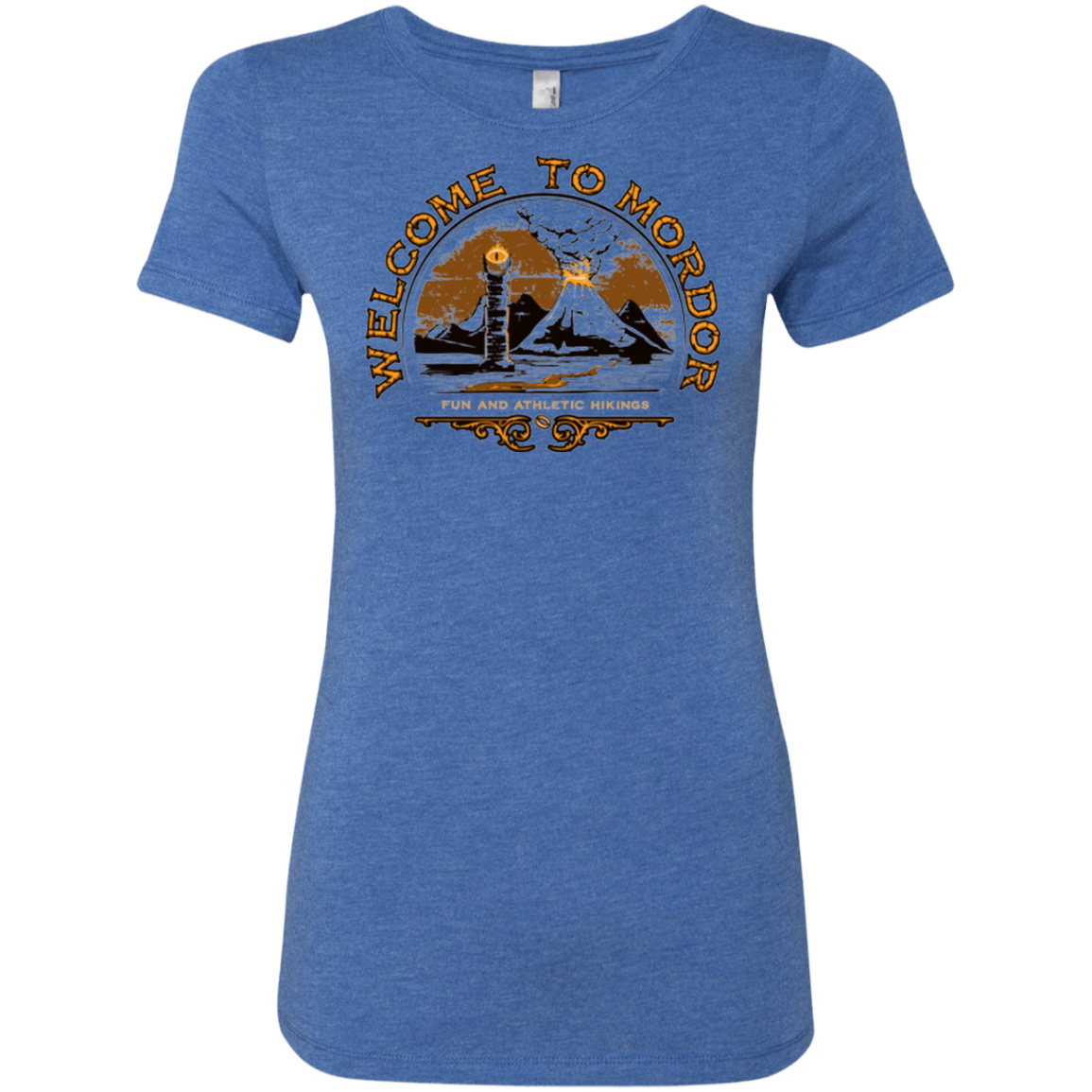 T-Shirts Vintage Royal / Small Welcome to Mordor Women's Triblend T-Shirt