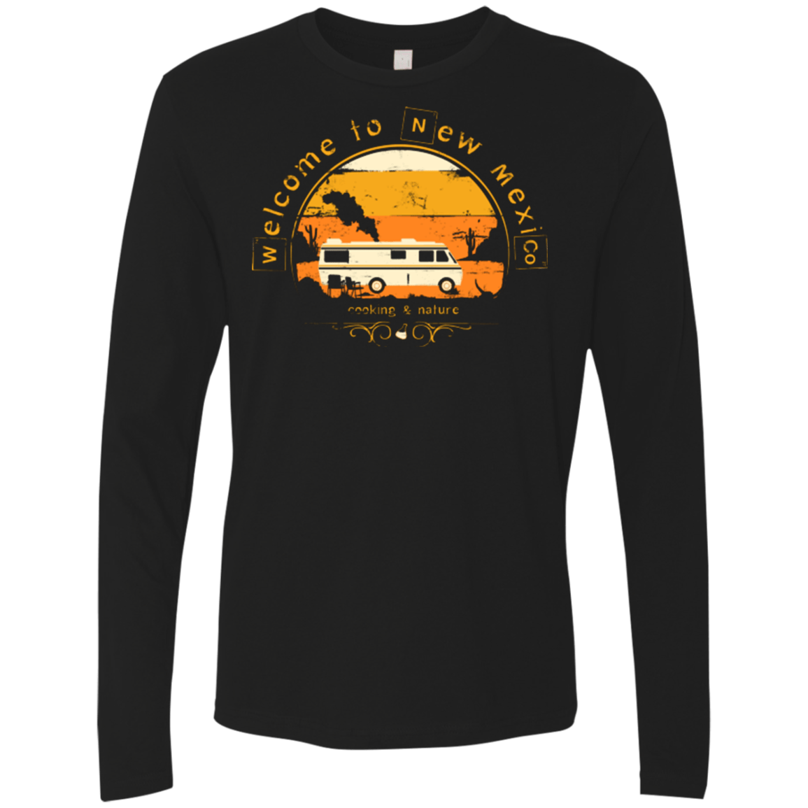 T-Shirts Black / Small Welcome to New Mexico Men's Premium Long Sleeve