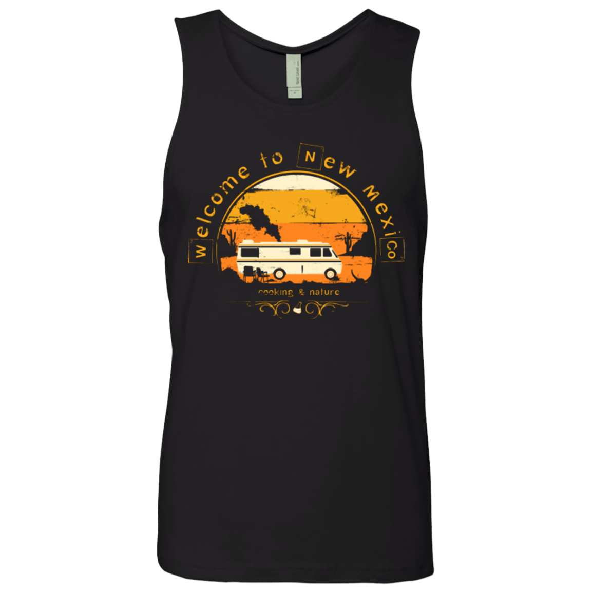 T-Shirts Black / Small Welcome to New Mexico Men's Premium Tank Top