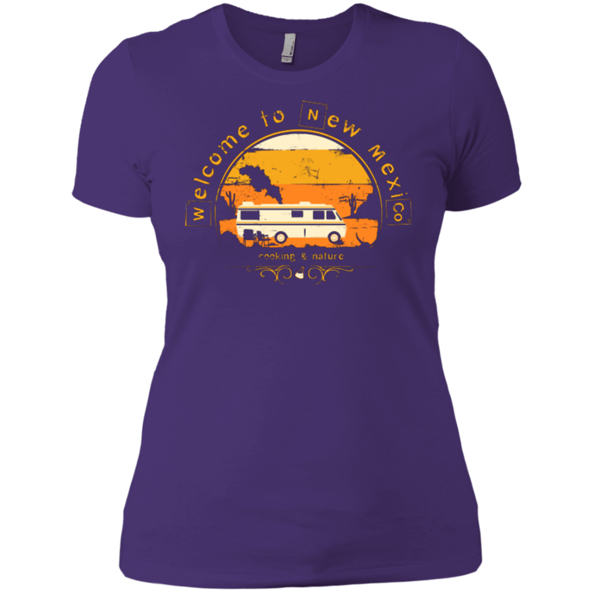 T-Shirts Purple / X-Small Welcome to New Mexico Women's Premium T-Shirt