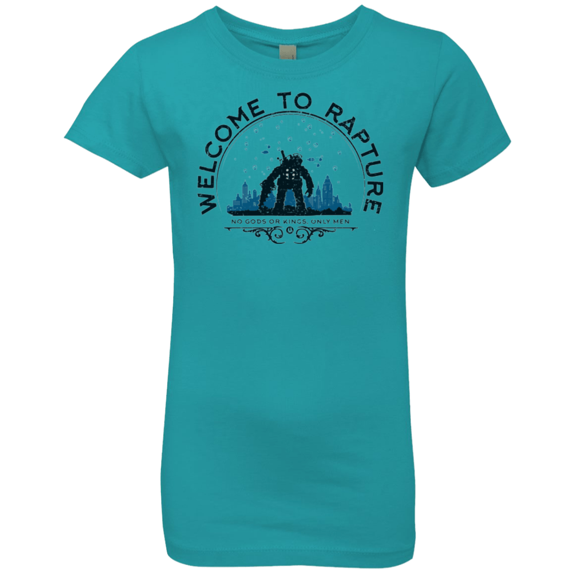 T-Shirts Tahiti Blue / YXS Welcome to Rapture Girls Premium T-Shirt