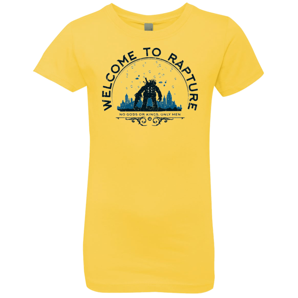 T-Shirts Vibrant Yellow / YXS Welcome to Rapture Girls Premium T-Shirt