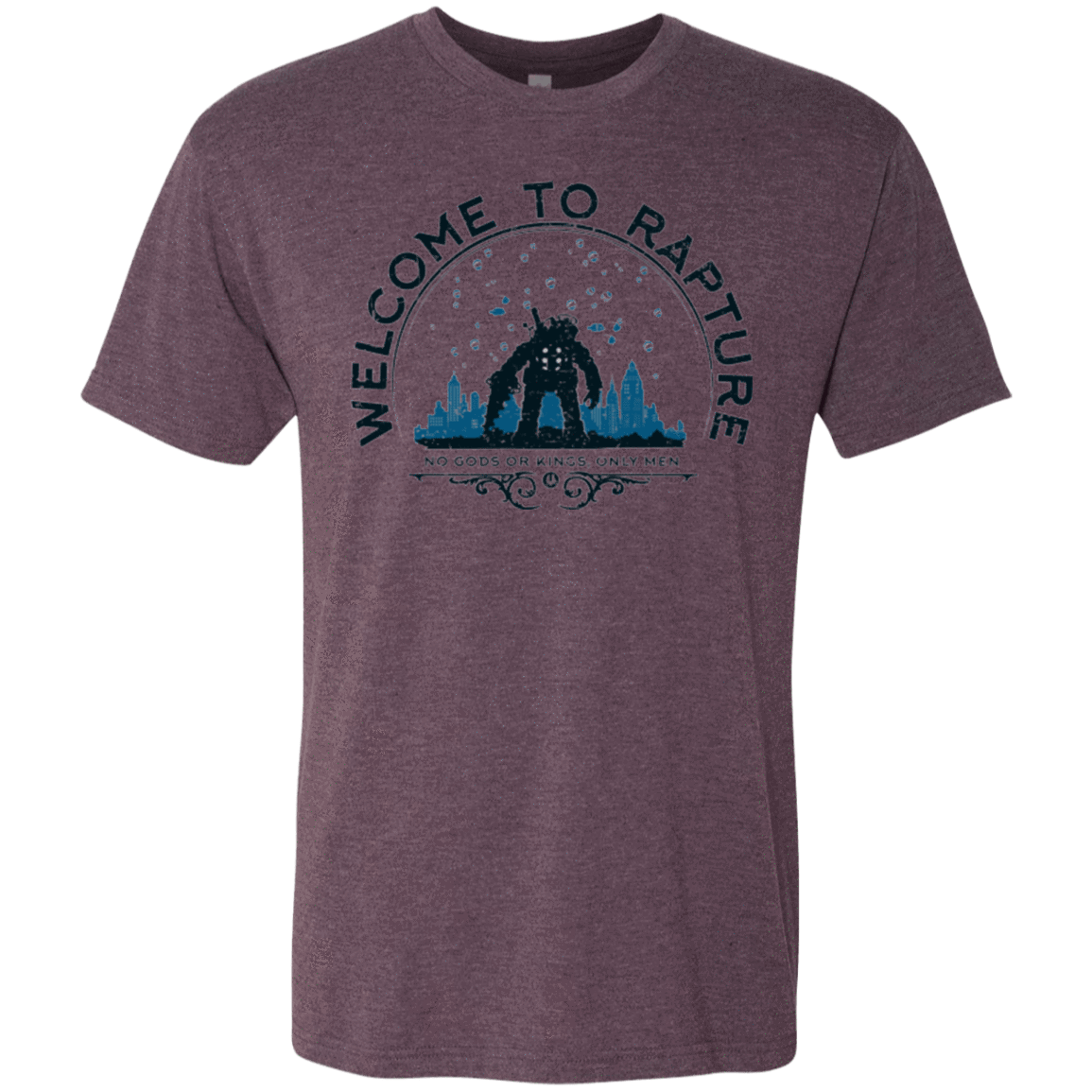 T-Shirts Vintage Purple / Small Welcome to Rapture Men's Triblend T-Shirt