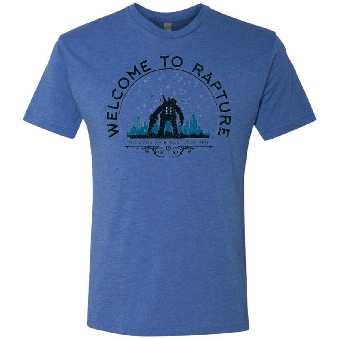 T-Shirts Vintage Royal / Small Welcome to Rapture Men's Triblend T-Shirt